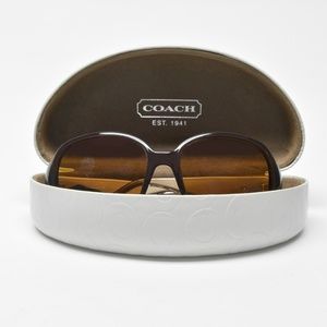 COACH S3010 Brown Sunglasses with Case